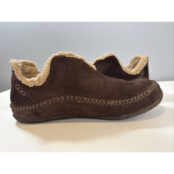 Sorel Manawan Brown Leather Slippers Mens Size 13 NM1466-287 main image 9